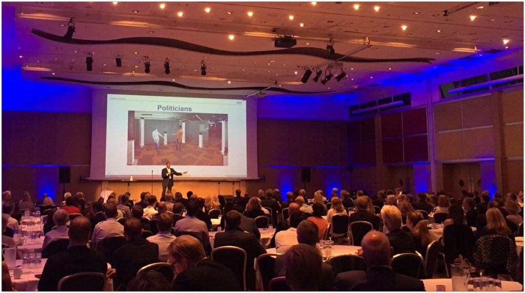  Thomas Anglero Presenting A Current Ai Example During A Keynote